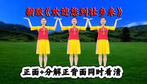 广场舞《欢迎您到壮乡来》新版完整