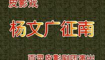 唐山皮影戏 杨文广征南全2部